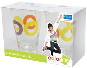 Set pahare pentru apă Ocean 3B16115 02G0004, 435 ml, 2 buc 650619
