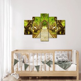 Tablou - Tunel viu din plumeria (150x105 cm)