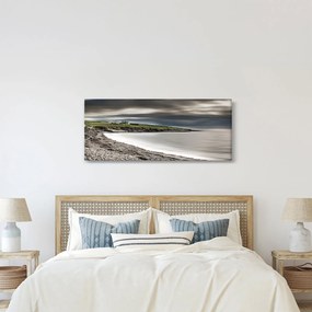 Tablou cu lac în amurg (120x50 cm)