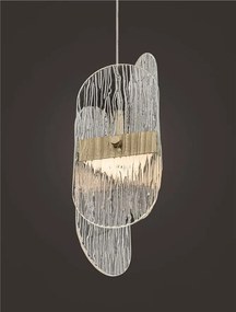 Lustra LED suspendata liniara design decorativ LUCIEN 3000K