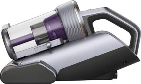 Aspirator anti-acarieni Jimmy BX8 Pro, 600 W, 0,5 l, 17 kPa, Pro-Brushroll, Sterilizare prin incalzire la 65 °C, Ultrasunete, UV, Ioni negativi, Filtrare in 6 etape, Gri/Violet
