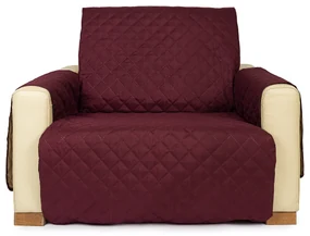 Cuvertură fotoliu 4Home Doubleface , bordo/bej, 60 x 220 cm, 60 x 220 cm