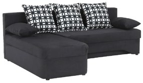 coltar cu colt, gri inchis mix, POLARIS NEW