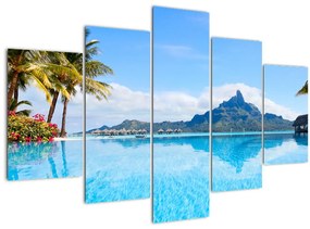 Tablou - Bora-Bora, Polinezia Franceză (150x105 cm)