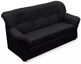 Canapea trei locuri Halina (negru). 1031781
