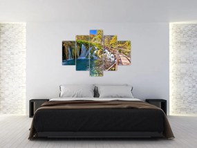 Tablou - Intrare in cascade (150x105 cm)