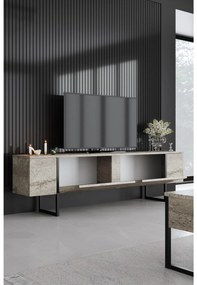 Mobilier living Luna set (Travertin + Negru) . 1102331