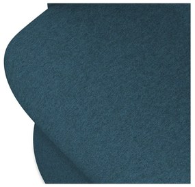 Scaun de sufragerie albastru tapițat Kalo – Makamii