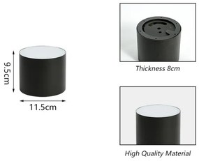 Immax NEO 07242L - LED lampă dimabilă RONDATE 18W/230V 11,5cm Wi-Fi Tuya