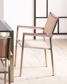 Set scaune 2 buc. Grosso (bej). 1011510