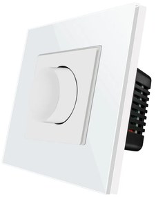 Intrerupator cu Variator Mecanic LUXION cu Rama din Sticla