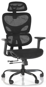 Scaun de birou Gothard, negru