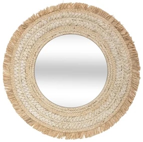 Oglinda rotunda, suspendata CELIA, 68 cm