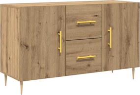 vidaXL Dulap, stejar artizanal, 100x36x60 cm, lemn prelucrat