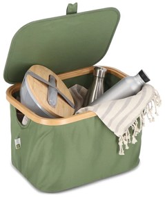 Cos pliabil NOLVIO 25 L, verde