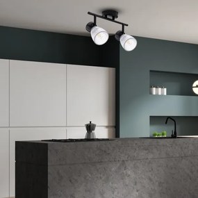 Spot BEST 2xE14/40W/230V negru