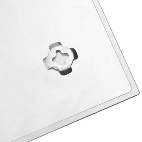 Tabla magnetica de perete, 100x60 cm, sticla Beton, 100 x 60 cm