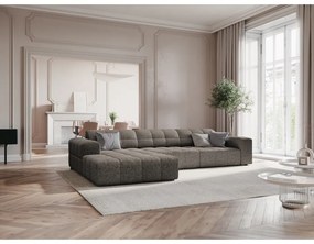 Colțar gri închis (cu colț pe partea stângă ) Chicago – Cosmopolitan Design