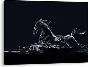 Tablou - Cal și apă (70x50 cm)