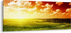 Tablou cu furtuna de vară (120x50 cm)