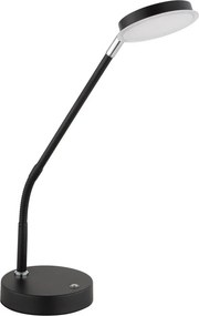 Globo 58504TS - Lampă de masă LED tactilă dimabilă SILVIO LED/6,5W/230V neagră