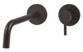 Paffoni - Baterie pentru lavoar LIGHT, montaj încastrat, neagră