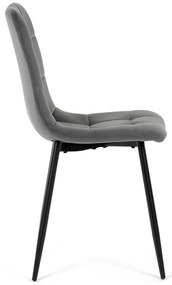 Set de scaune de sufragerie CT-281 GREY4, 4 buc