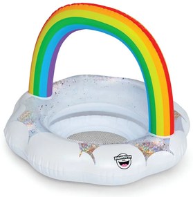 Colac gonflabil pentru copii Big Mouth Inc. Rainbow