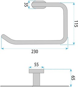 Bara portprosop Ring 110 Til auriu periat