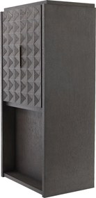 Dulap pentru vinuri design elegant LUX Jane, cafeniu-Mocha 113835 HZ