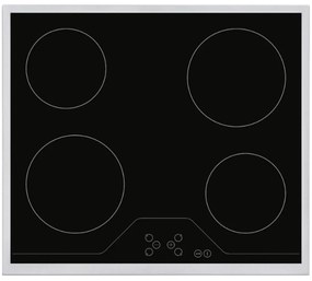 Plită ceramică încorporabilă HOMEFORT HFBK64T2B, cadru metalic, 6000 W, senzor tactil, blocare pentru copii,