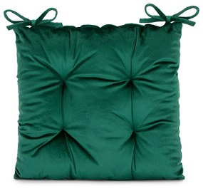 Pernă de scaun din catifea 40x40 cm Aleksa – Restilo