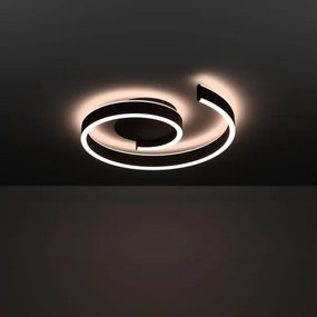 Eglo 901888 - Plafonieră LED RGBW dimabilă ANDABAIA-Z LED/37W/230V neagră