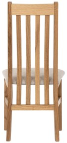 Set de scaune de sufragerie C-2100 CRM2, stejar, 2buc.