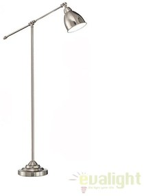 Lampadar, lampa de podea cu brat reglabil, finisaj nickel, NEWTON PT1 015286