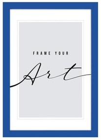 Ramă foto albastru-închis de agățat 32x42 cm – knor