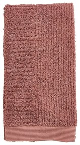 Prosop roșu din bumbac din frotir 50x100 cm Classic – Zone