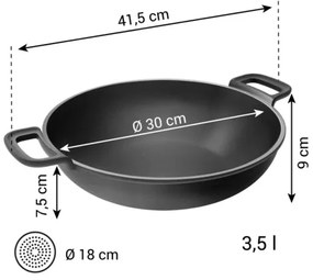 Tigaie Wok Tescoma MASSIVE, diam. 30 cm