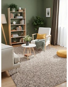 Covor gri lavabil 120x170 cm Rocco Taupe – Elle Decoration