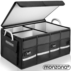 Deuba Organizator valiza neagra - 60x35x30cm
