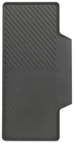 Tavă scurs vase Wenko Neli, 20 x 40 cm, gri închis