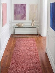 Covor tip traversă roz închis țesut manual din material bouclé 80x200 cm Notting Hill Portobello – Ted Baker