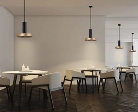 Pendul design modern Cinue natur, negru