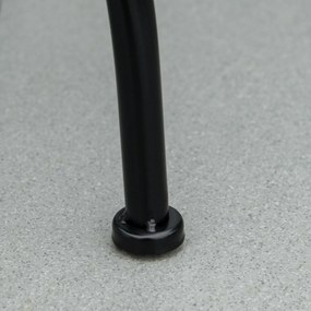 Outsunny Masa Rotunda Stil Bistro de 60 cm cu Mozaic pentru Gradina, Veranda, Exterior, Balcon, Gri | Aosom Romania