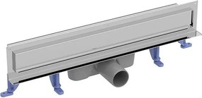 Set rigola dus cu capac Cersanit Tako 50 cm montare pe perete