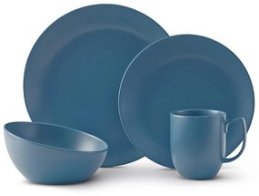 Set vase de ceramică Orbit - Aurora Blue, 4 buc - Nambé