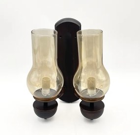 Aplică Brilagi COTTAGE 2xE14/40W/230V fag/maro