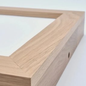 Plafonieră LED dimabilă Brilagi WOODY FRAME LED/24W/230V stejar 30x30 cm IP44 + telecomandă