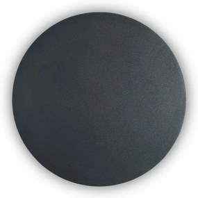 Aplica cu lumina ambientala LED COVER AP D20 ROUND NERO 195759 IDL