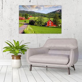Tabloul cu țară (90x60 cm)